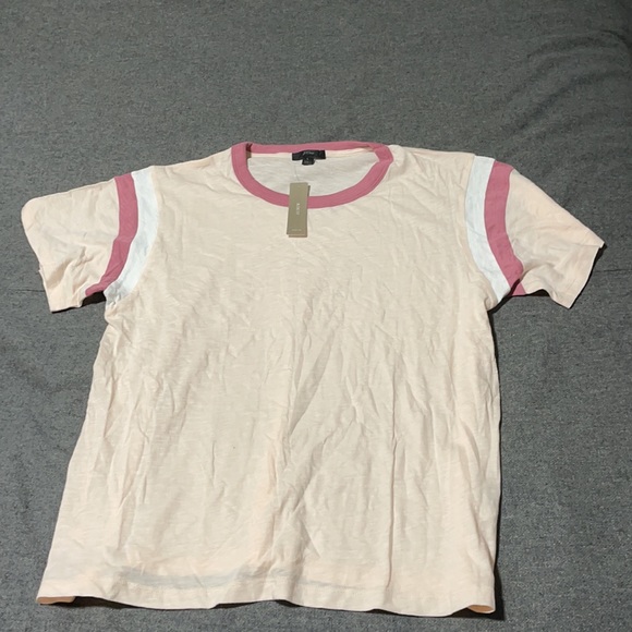 J. Crew ringer tee, NWT, L - Picture 2 of 6